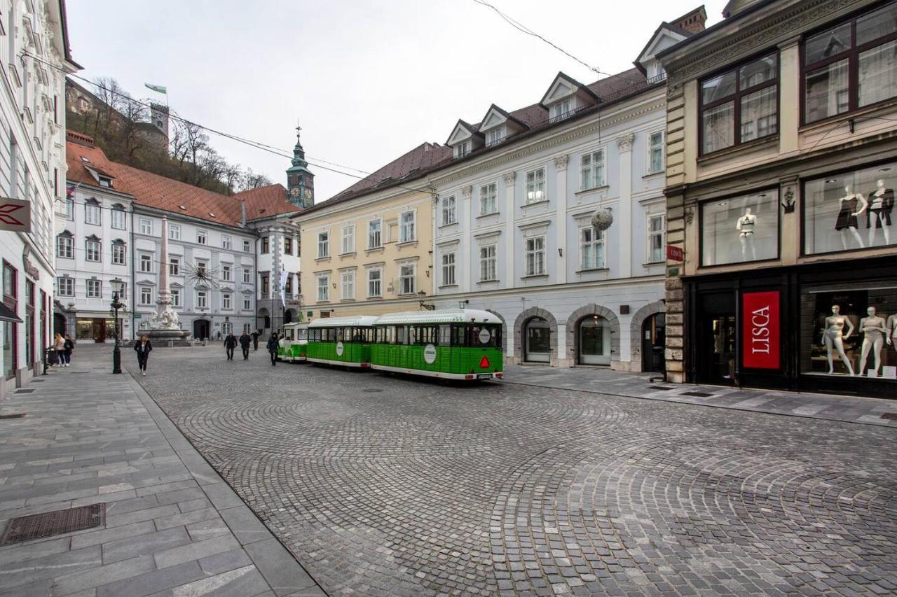 Deluxe Apartment Address Downtown Ljubljana Exterior photo